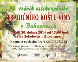 Košt vína Bukovany 2014
