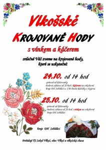 Vlkoské krojované hody s vínkem a kacerem 2015