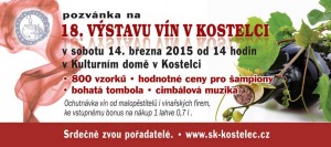 Výstava vín kostelec 2015